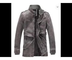 Winter Brown Thick Warm Cotton Windbreaker Jacket Custom Fleece Winter Jacket - Image 1