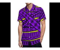 Custom Stylish Large Size 9XL Polynesian Tribal Design Shirts With Buttons New Hip Hop - Image 3