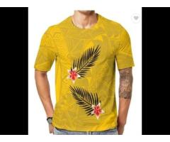 Factory Outlet Polynesian Personality Men T Shirt Short Sleeve Pacific Island Art Big Size - Image 3