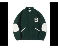 The 2022 men's jacket is new on the hot list Printed letter jacket Man with loose - Image 1