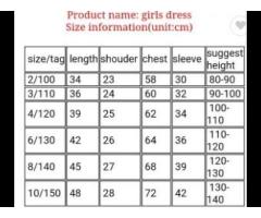 girls dress shirts 2-10 years kids clothing denim shirts kids spring long sleeve - Image 4