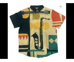 Men's Hawaiian Shirts For Men Casual Musical Instruments 3D Printed Shirts Loose - Image 3