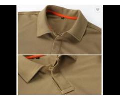 Button Up Shirt Men Custom Tees Long Sleeve Pocket T Shirt High Quality Polyester Tshirt - Image 3