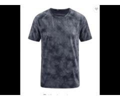 Wholesale T Shirts Latest Casual Fitness Gym Workout Round Neck Printed T Shirts For Men