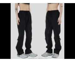 casual bind tactical overalls pant man cargo pants women nylon windbreaker trousers