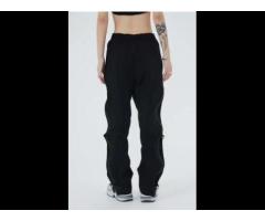 casual bind tactical overalls pant man cargo pants women nylon windbreaker trousers - Image 2