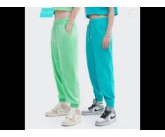 OEM custom women sport pants casual yoga pants organic cotton trousers - Image 4