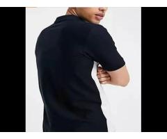 MGC Stylish Custom Plain Cotton Panel Polo T-Shirts Casual Shirts For Men - Image 4