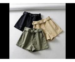 Wholesale ladies casual fashion wear summer running shorts cargo pants for women