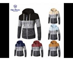 Wholesale Custom logo and color daily casual pullover mens hoodie sweatshirt - Image 3