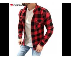 New Design Breathable Thermal Spring Factory Supply Long Sleeve Polyester Cotton Casual Shirt - Image 3