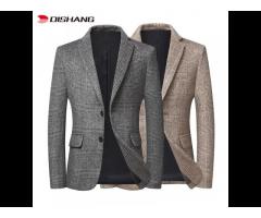 High-quality Spot Wholesale Business Men's Suit Wool Woolen Coat Gentleman Suit Jacket - Image 1