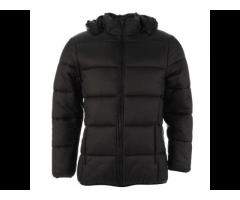 Down coat Coaches jacket warm up upper football jackets sportswear with polyester filling outdoor