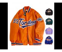 Hip Hop Baseball Jackets Streetwear pilot Jacket Men's Brand Outerwear Casual