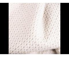 Snoozzz 2022 Double sided waffle knit baby blanket for toddler