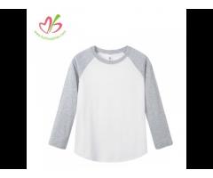 Long Sleeve Fall 100% cotton Kids Sport Tshirt Cheap Boy T shirt