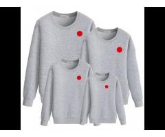 Spring Custom High Quality Parent-Child Outfit Soft Cotton T Shirt Long Sleeves Autumn Clothing