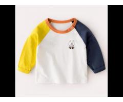 Baby Long-sleeved Blouse Korean Style Sweatshirt Children's Undershirt Newborn