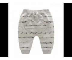 Light Weighted Cool Arrow Pattern Pants for Baby Boys Child Pull on String Elastic Harem - Image 3