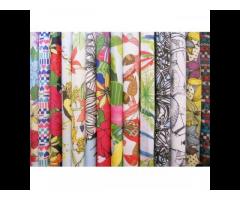 Wholesale custom 100 cotton colored dye print poplin canvas fabric - Image 1